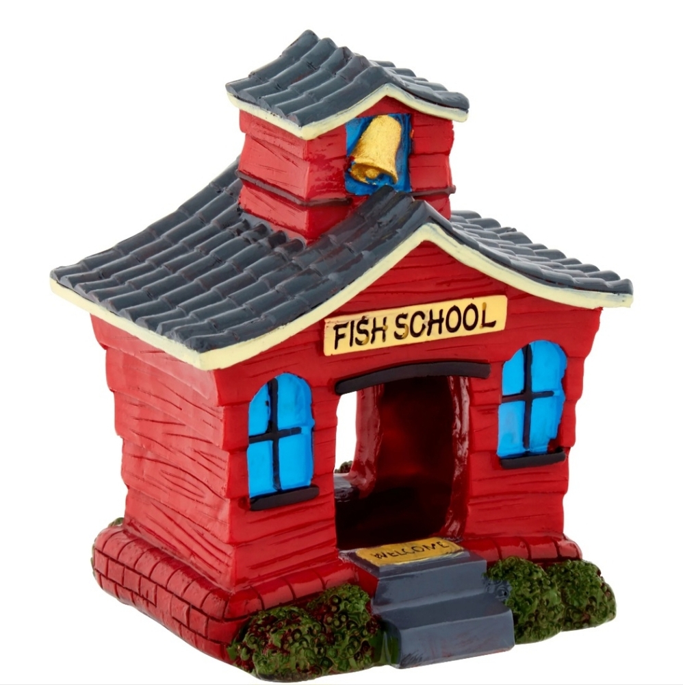 Red Fish School Aquarium Decoration